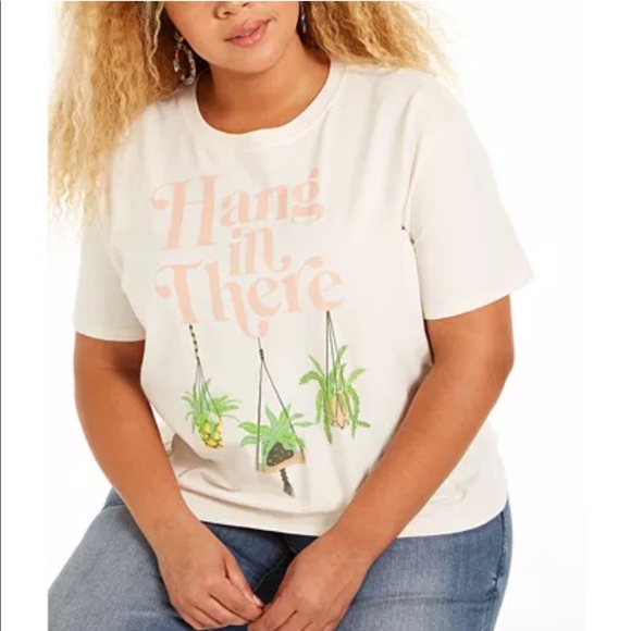 Mighty Fine- Hang in There Tee - Picture 2 of 4